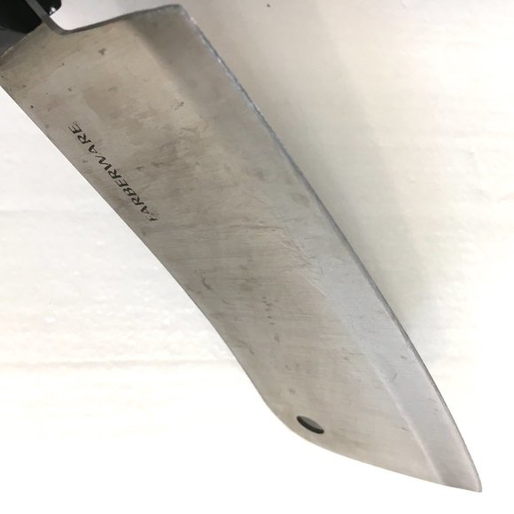 Carvel Hall Stainless Molybdenum Steel Butchers  Meat Cleaver Japan - Picture 4 of 14